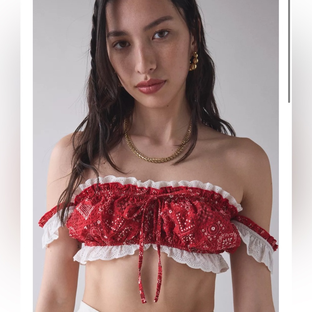Out From Under Pin Up Picnic Off-The-Shoulder Top